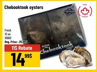 Mayrand Chebooktook oysters offer