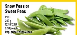 Mayrand Snow Peas or Sweet Peas offer