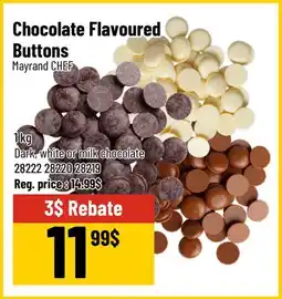 Mayrand Chocolate Flavoured Buttons offer