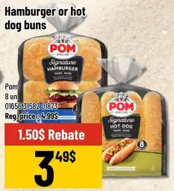 Mayrand Hamburger or hot dog buns offer