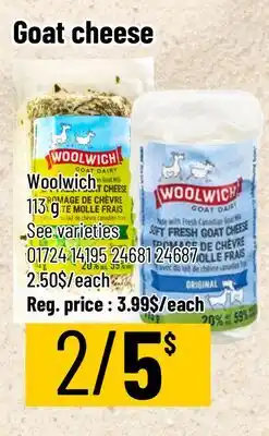 Mayrand Woolwich Goat Cheese offer