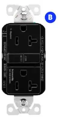 RONA Eaton 20-A, 125-V, black GFCI Receptacle offer