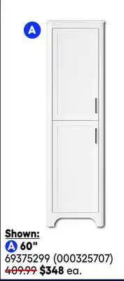 RONA OVE 60 Alanis vanities and linen cabinets offer