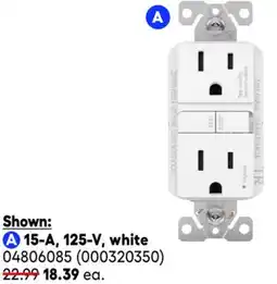 RONA All EATON 15-A and 20-A GFCI receptacles offer