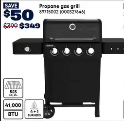 RONA LAFLAMME & CO Propane gas grill offer