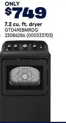 RONA GE Appliances 7.2 cu. ft. dryer offer