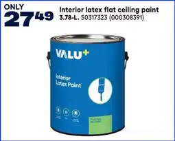 RONA VALU+ Interior latex flat ceiling paint offer
