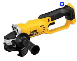 RONA DEWALT 8000 RPM Cordless 20-Volt 4 1/2-in Angle Grinder with Side Handle - Bare Tool offer