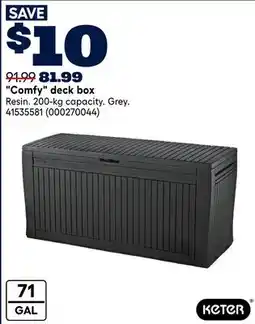 RONA KETER Comfy deck box offer