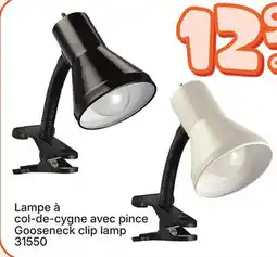 Rossy Gooseneck clip lamp offer