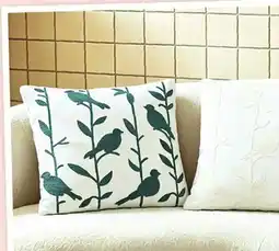 Rossy Embroidered or Jacquard decorative cushion offer