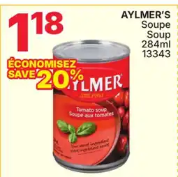 Rossy AYLMER'S Soup offer