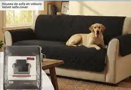 Rossy Velvet sofa cover offer