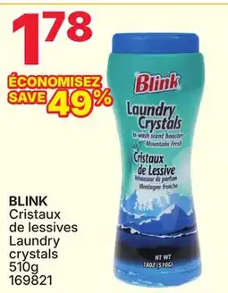 Rossy BLINK Laundry crystals offer