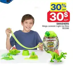 Rossy SMASHERS Mega Jurassic Light Up Dino offer