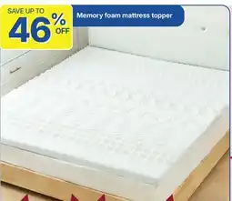 Rossy Memory foam mattress topper offer