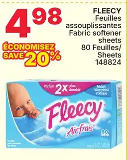 Rossy FLEECY Fabric softener sheets offer