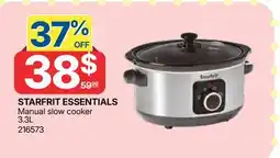 Rossy STARFRIT ESSENTIALS Manual slow cooker offer