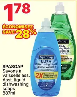 Rossy SPASOAP Asst. liquid dishwashing soaps offer