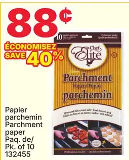Rossy Chef Elite Parchment paper offer