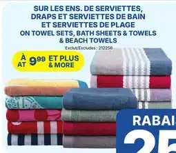 Rossy ON TOWEL SETS, BATH SHEETS & TOWELS & BEACH TOWELS offer