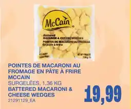 Wholesale Club POINTES DE MACARONI AU FROMAGE EN PÂTE À FRIRE offer