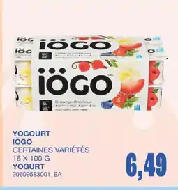 Wholesale Club YOGOURT offer