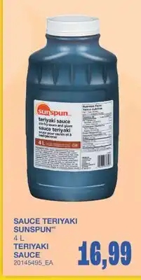 Wholesale Club SAUCE TERIYAKI offer