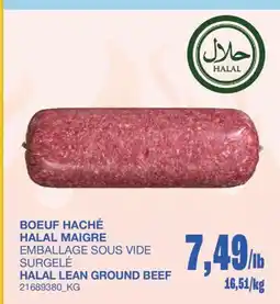 Wholesale Club BOEUF HACHÉ MAIGRE offer