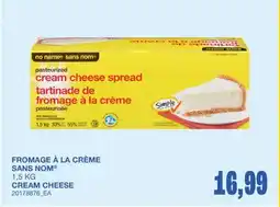 Wholesale Club FROMAGE À LA CRÈME offer