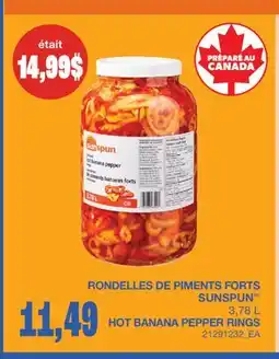 Wholesale Club RONDELLES DE PIMENTS FORTS offer