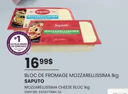 Wholesale Club BLOC DE FROMAGE MOZZARELLISSIMA offer