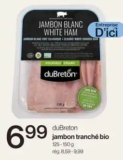 Avril jambon tranché bio offer