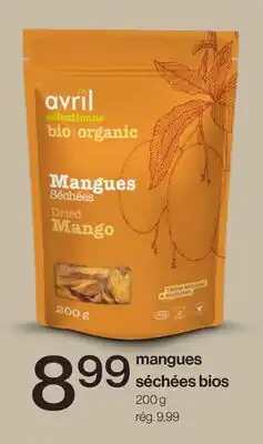 Avril mangues séchées bios offer