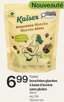 Avril Kaiser bouchées glacées à base d'avoine sans gluten offer