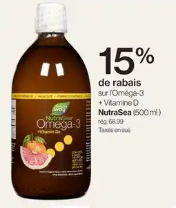 Avril NutraSea Omega-3 + Vitamine D offer