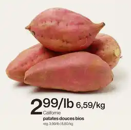 Avril patates douces bios offer