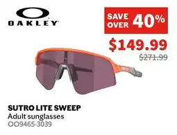 Sports Experts OAKLEY SUTRO LITE SWEEP Adult sunglasses offer
