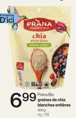 Avril Prana Bio graines de chia blanches entières offer