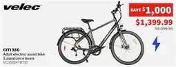 Sports Experts VELEC CITI 350 Adult electric-assist bike offer