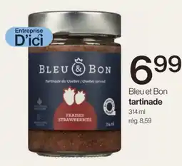 Avril Bleu et Bon tartinade offer