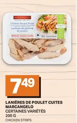 L'Intermarché LANIÈRES DE POULET CUITES MARCANGELO | CHICKEN STRIPS offer