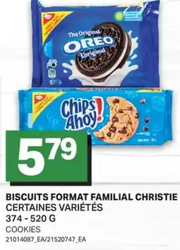 L'Intermarché BISCUITS FORMAT FAMILIAL CHRISTIE | COOKIES offer