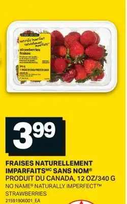 L'Intermarché FRAISES NATURELLEMENT IMPARFAITS SANS NOM | NO NAME NATURALLY IMPERFECT STRAWBERRIES, 12 OZ/340 G offer