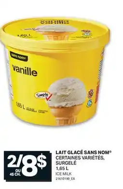 L'Intermarché LAIT GLACÉ SANS NOM | ICE MILK offer