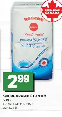 L'Intermarché SUCRE GRANULÉ, 2 KG | GRANULATED SUGAR offer