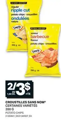 L'Intermarché CROUSTILLES SANS NOM | POTATO CHIPS offer