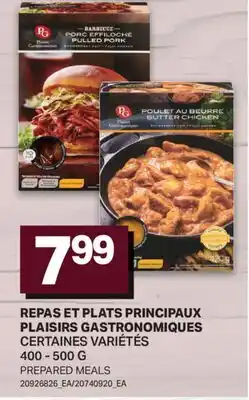 L'Intermarché REPAS ET PLATS PRINCIPAUX PLAISIRS GASTRONOMIQUES | PREPARED MEALS offer