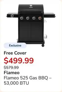 Club Piscine Flameo 525 Gas BBQ – 53,000 BTU offer