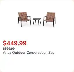 Club Piscine Anaa Outdoor Conversation Set offer